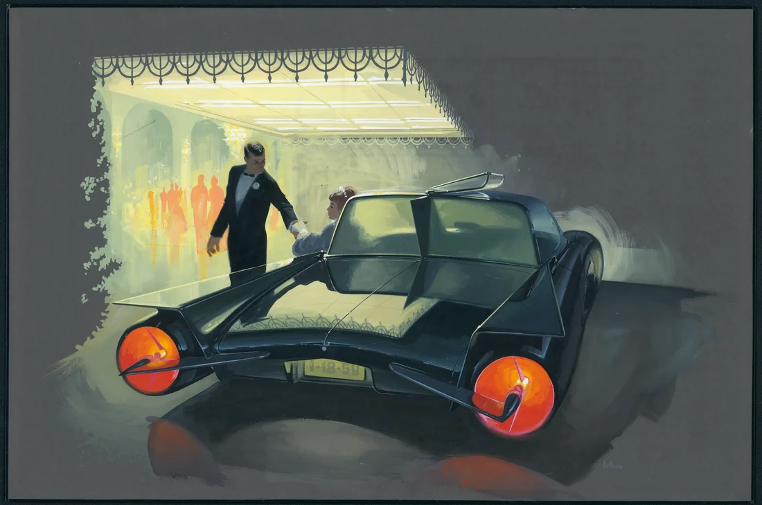 Visual for this record: Blade Runner's credits separate concept work from art direction