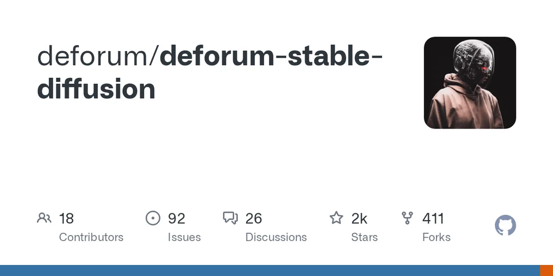 Visual for this record: Deforum's own script names the settings that hold a frame steady
